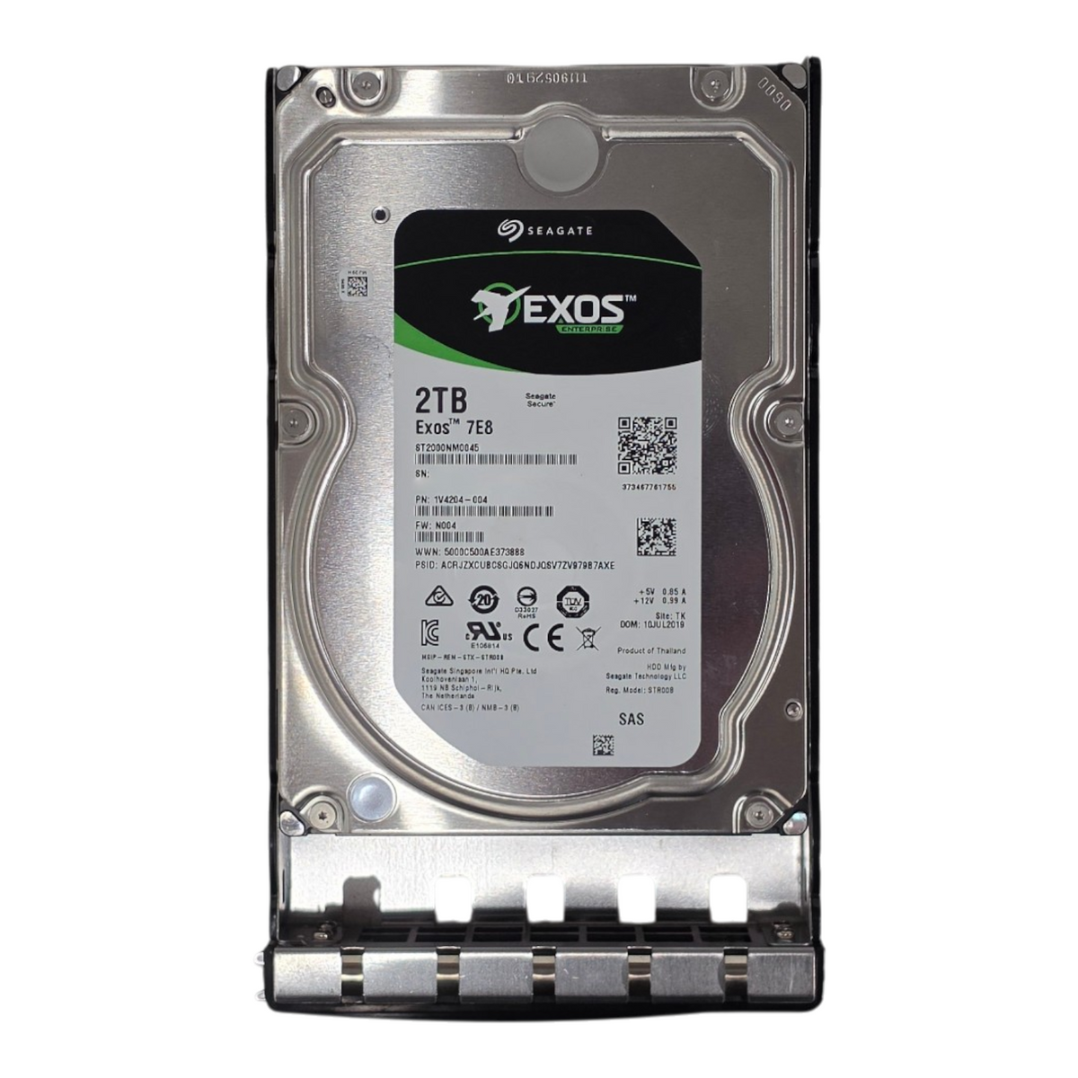 Nimble Seagate Exos ST2000NM0045 2TB 7.2K 128MB SAS 12G 3.5" 512n HDD FW: N004