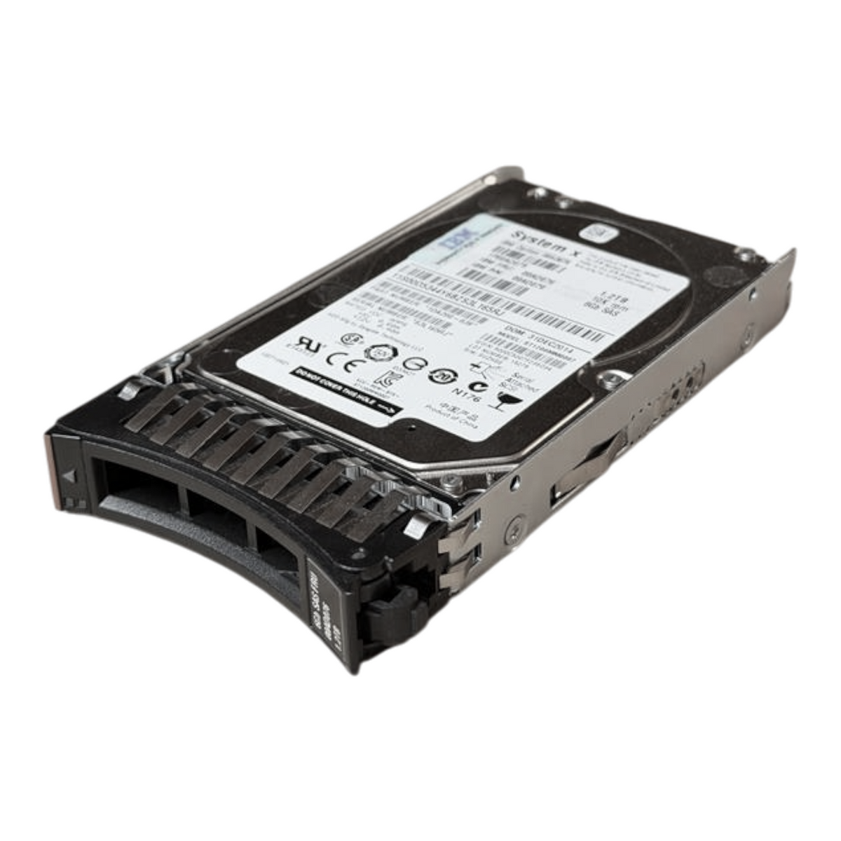 IBM System X 1.2TB 10K SAS 12G Enterprise Class Hot Swap 2.5" HDD 00AD076