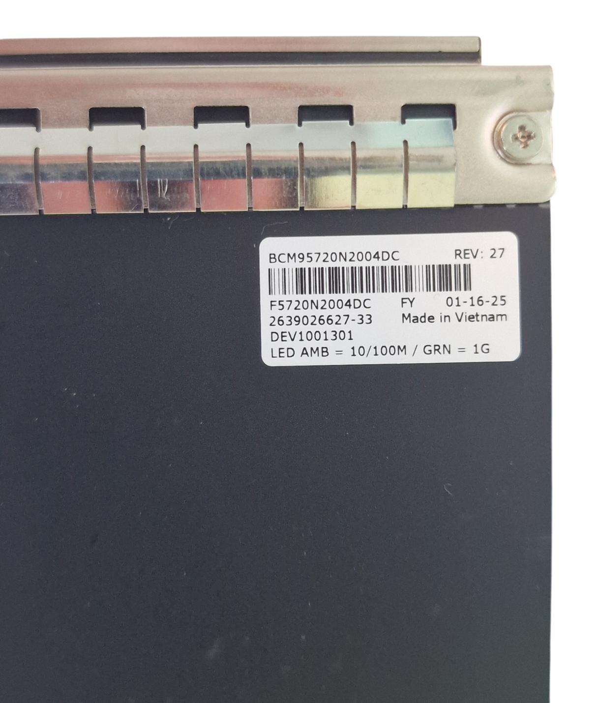 Dell Broadcom 5720 Quad-Port Gigabit Ethernet OCP 3.0 Network Card VJWVJ 0VJWVJ