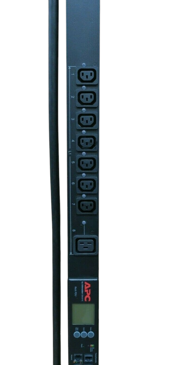 APC AP8981 21x C13 3x C19 ZeroU Switched Rack PDU 3-Phase 11kVA 230V 16A