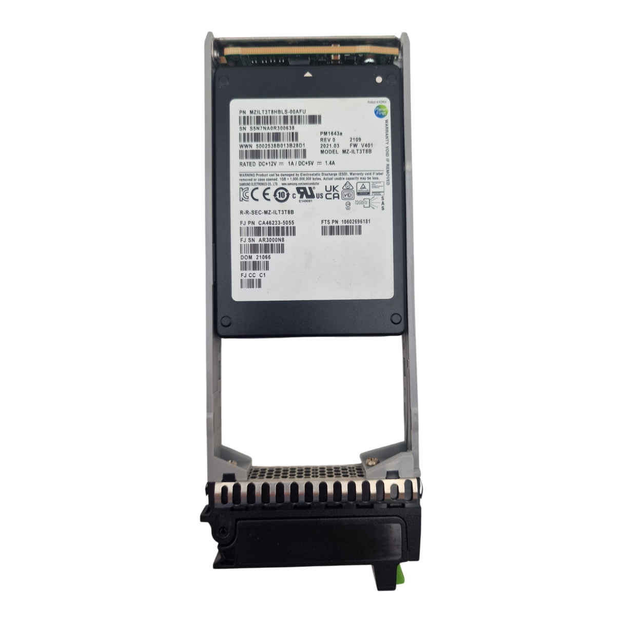 Fujitsu 3.84TB 12G SAS RI 2.5" SFF SSD CA08226-E726 For Eternus DX S3/S4