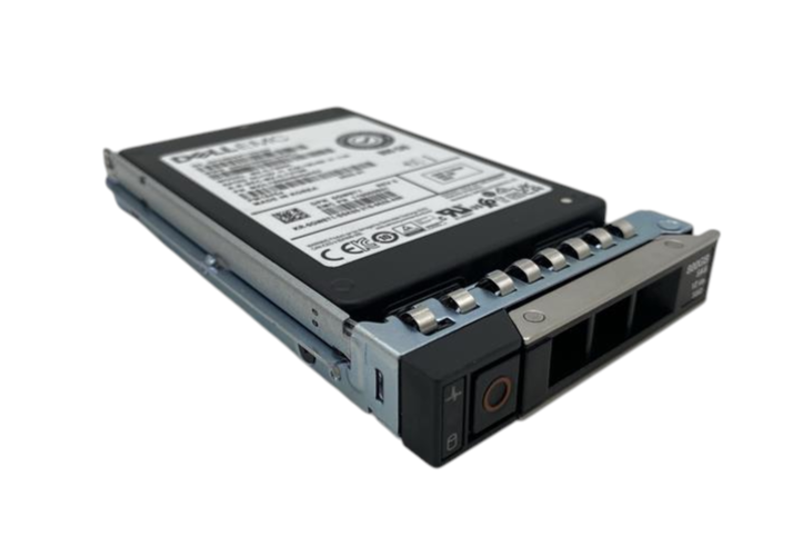 Dell 800GB SAS 12G MU TLC 2.5" SFF SSD + 14th-17th Gen Caddy GW8T1 MZ-ILT800C