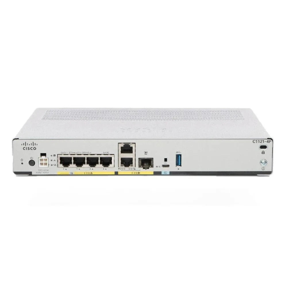 New Cisco C1121X-8P ISR 1100 Series 8x 1G LAN RJ45 2x WAN PoE Router Switch