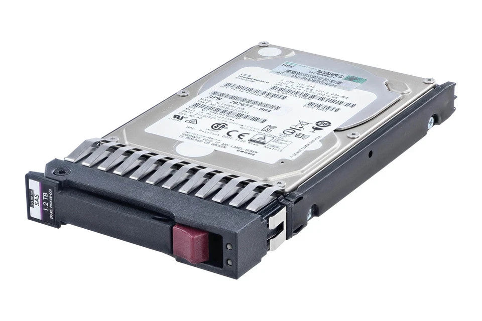 HP MSA 1.2TB 10K SAS 12G 2.5" Hot Swap DP Dual Port HDD 787648-001 J9F48A