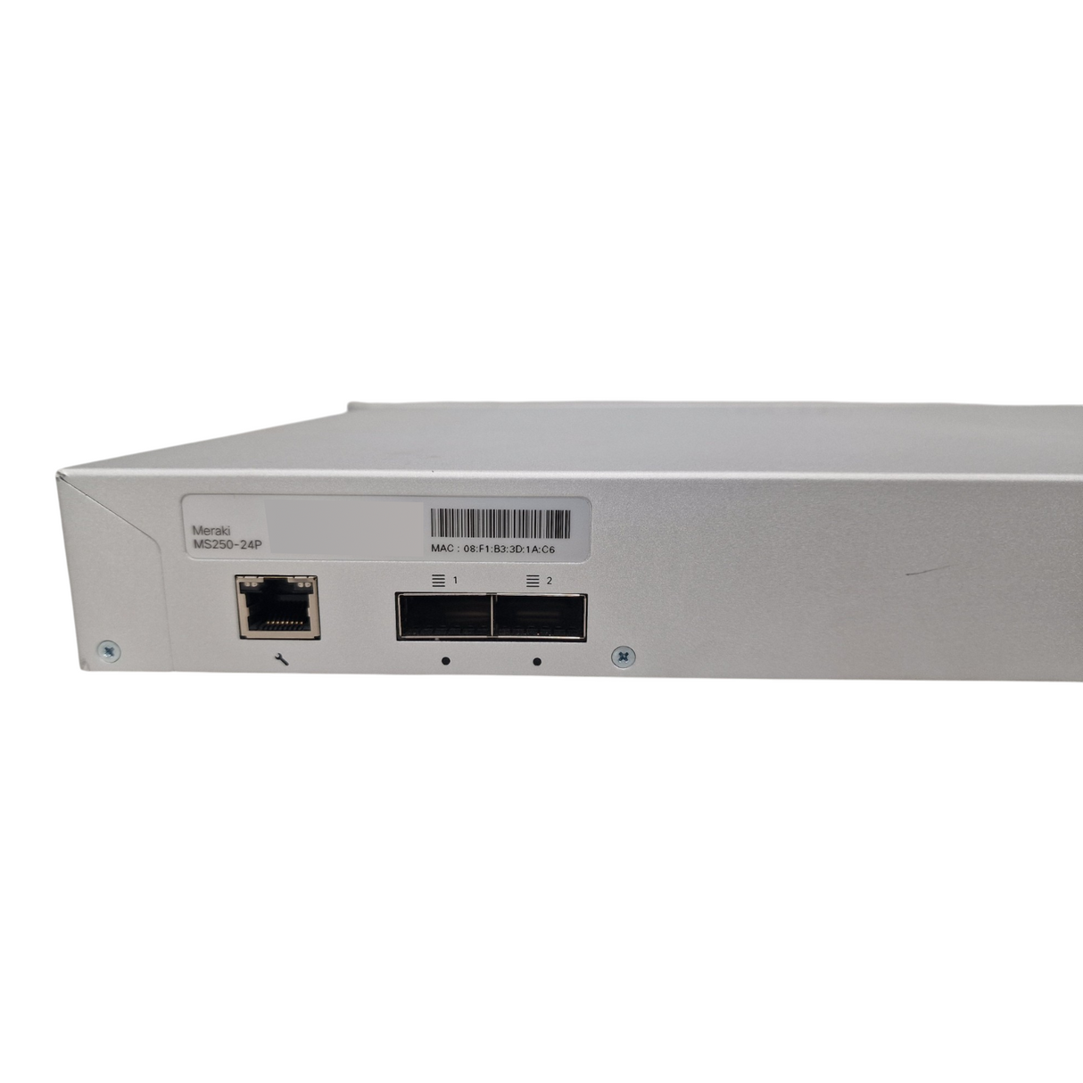 Cisco Meraki MS250-24P-HW 24x 1GbE PoE+ 4x 10Gb SFP+ Layer 3 Cloud Switch