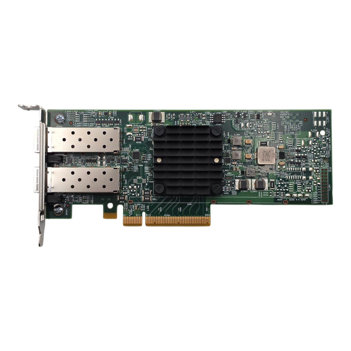 Dell Broadcom YR0VV 57412 Dual Port 10Gb SFP+ High Profile PCIe x8 Network Card