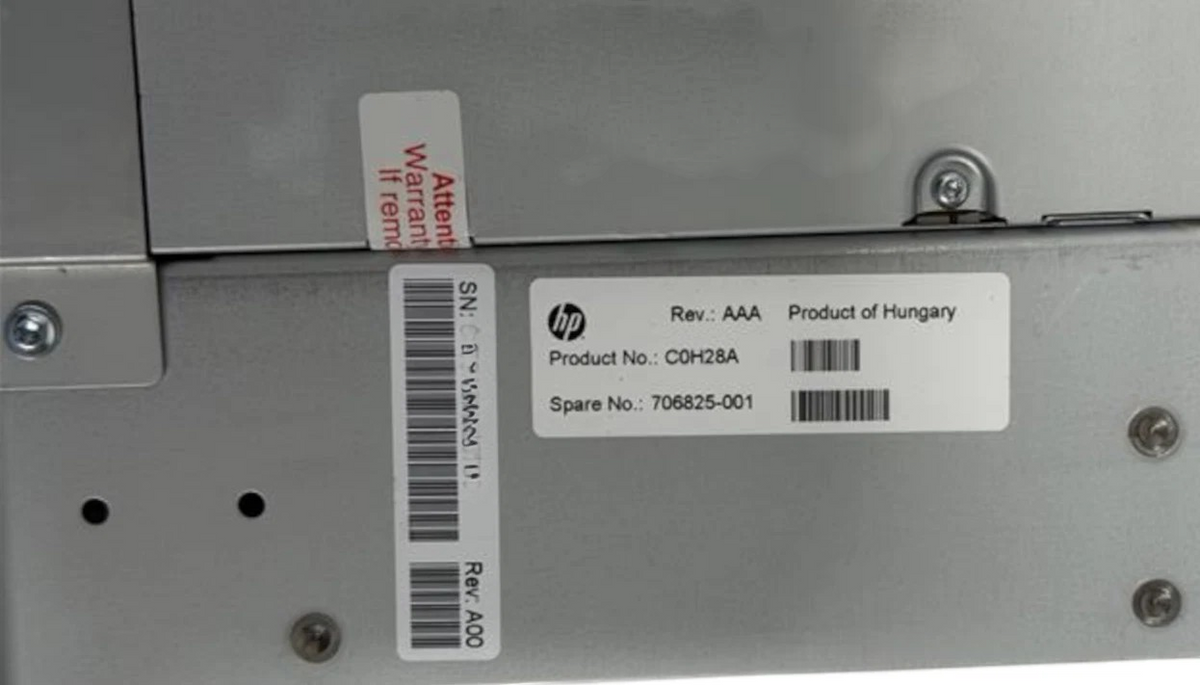 HPE MSL Ultrium 6250 LTO-6 FC 8Gb HH Fibre Channel Backup Tape Drive C0H28A
