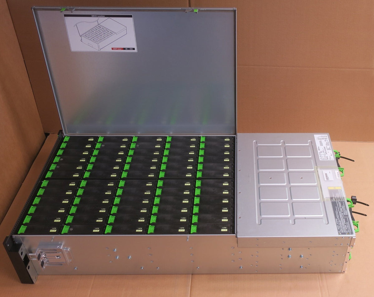 Fujitsu Eternus JX60 S2 Storage Array DAS Subsystem 60-Bay 60x 1.8TB 10K SAS HDD