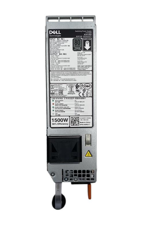 NEW Dell PowerEdge 17th Gen 1500W 80 Plus Titanium Power Supply PSU GRD17 0GRD17