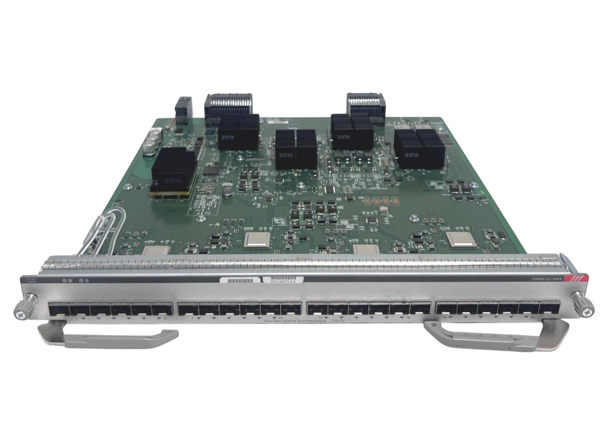 Cisco Catalyst C9400-LC-24XS 24x 1/10GbE SFP+ Switch Line Card For 9400 Series