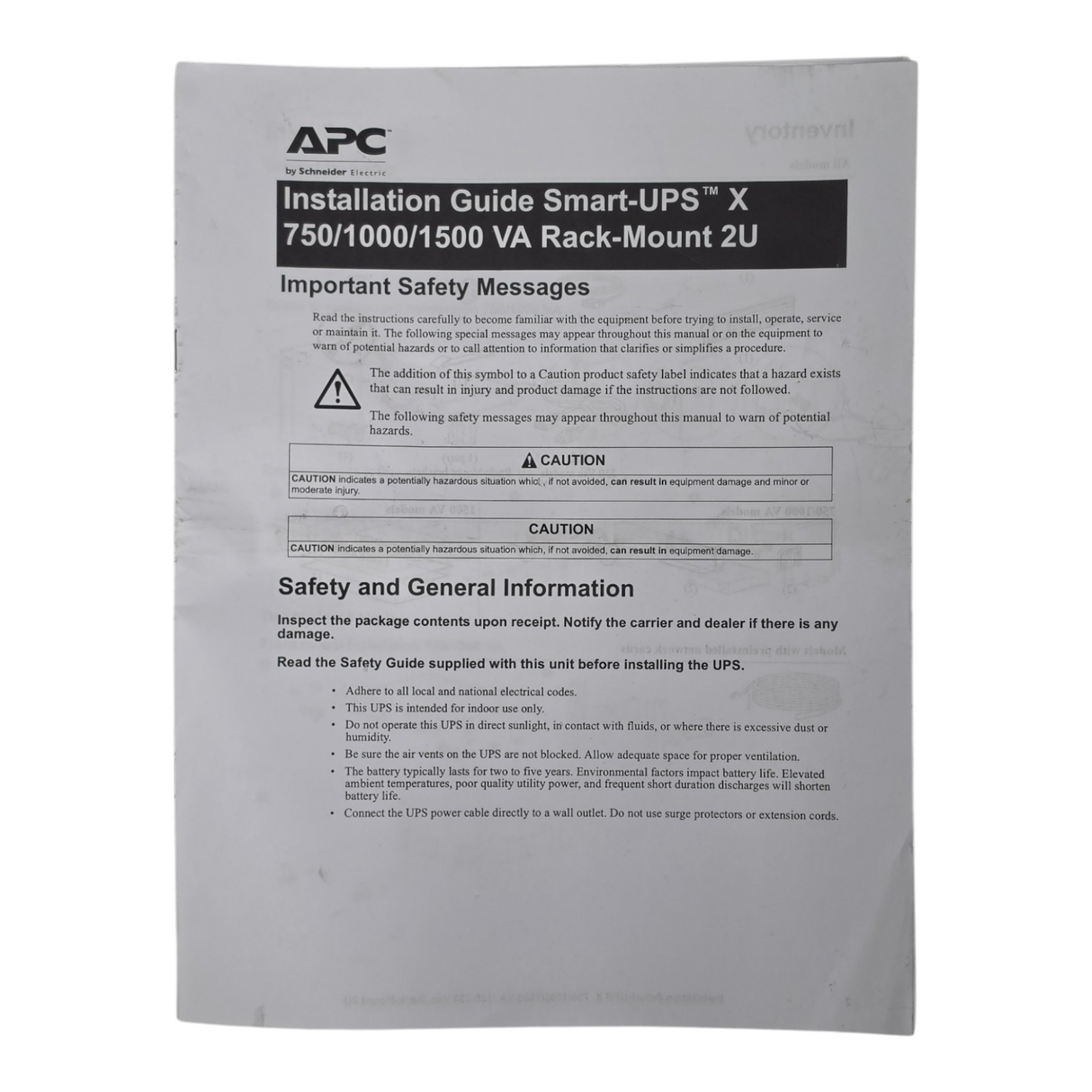 APC SMX750I Smart-UPS X 600W/750VA 8x C13 230V 2U Rackmount UPS + AP9641 Card