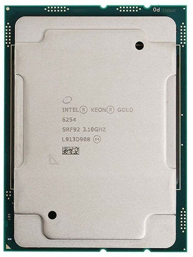 Intel Xeon Gold 6254 3.10GHz 18 Core 200W 24.75MB L3 Cache CPU Processor - SRF92