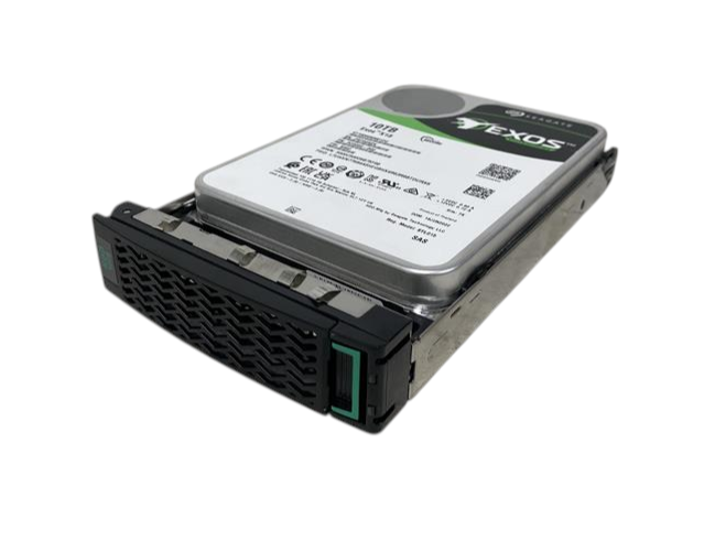 Seagate Exos X18 10TB 7.2K 12G 512e SAS 3.5" LFF HDD + Caddy - ST10000NM012G