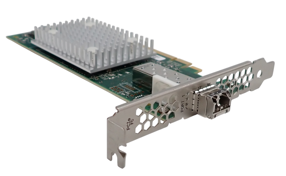 QLogic QLE2740-SR Single-Port 32Gb FC SFP+ Host Bus Adapter HBA LP Full Height