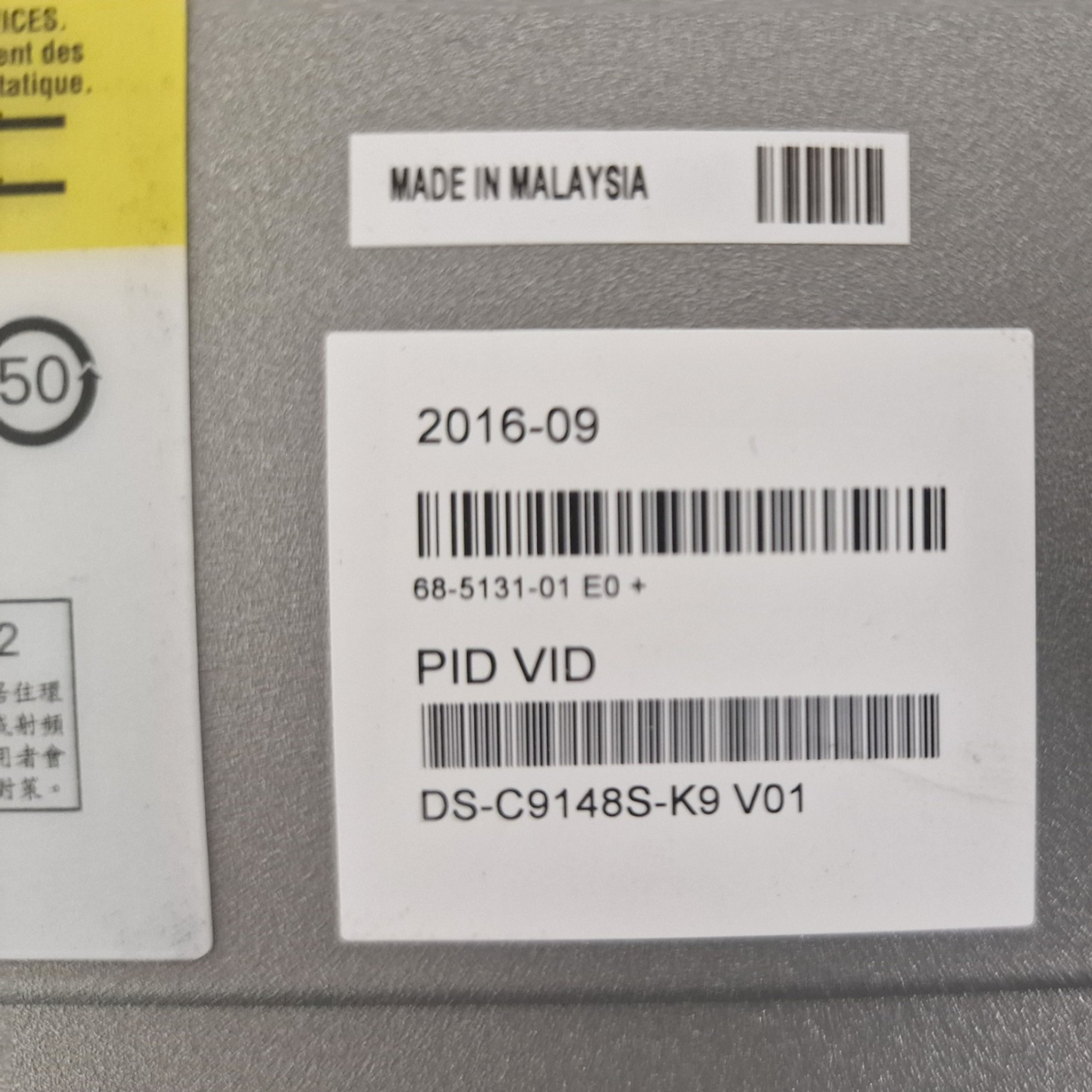 Cisco DS-C9148S-K9 MDS 9148S 48x 16G FC (48-Active) Multilayer Fabric Switch