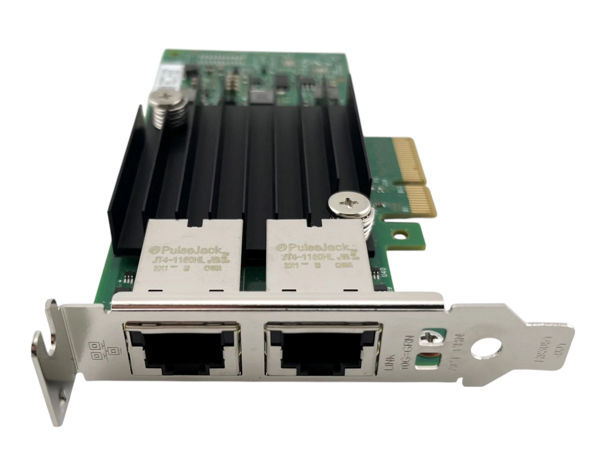 Intel X550-T2 2-Port 10Gb RJ45 10GBASE-T PCIe Network Adapter Half Height