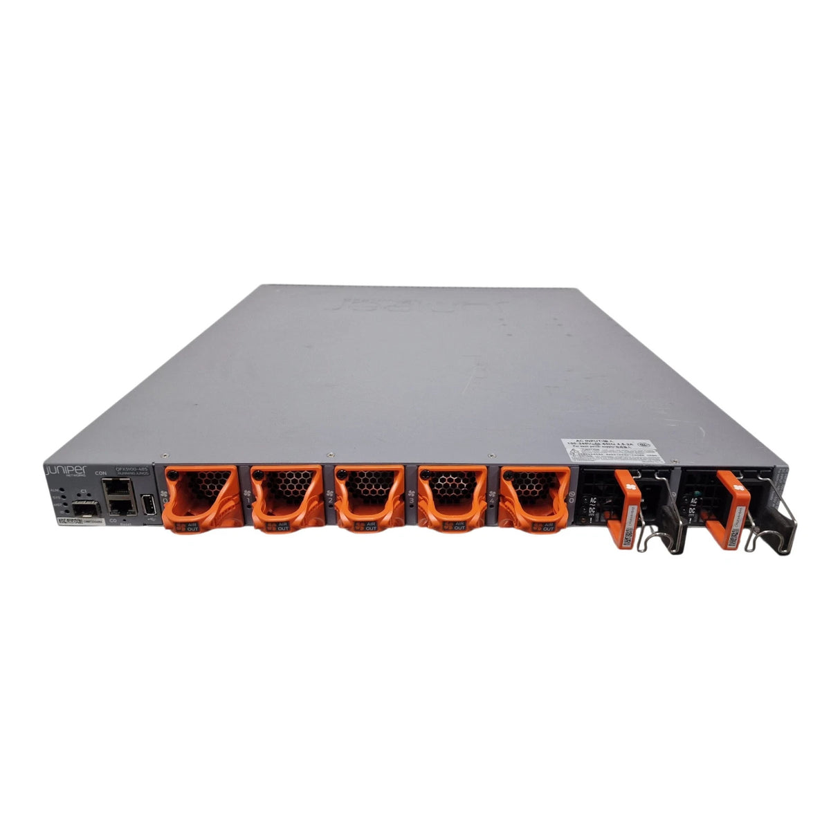 Juniper QFX5100-48S-6Q 48x 1/10Gb SFP+ + 6x 40GbE QSFP Port F2B L3 Switch 2x PSU