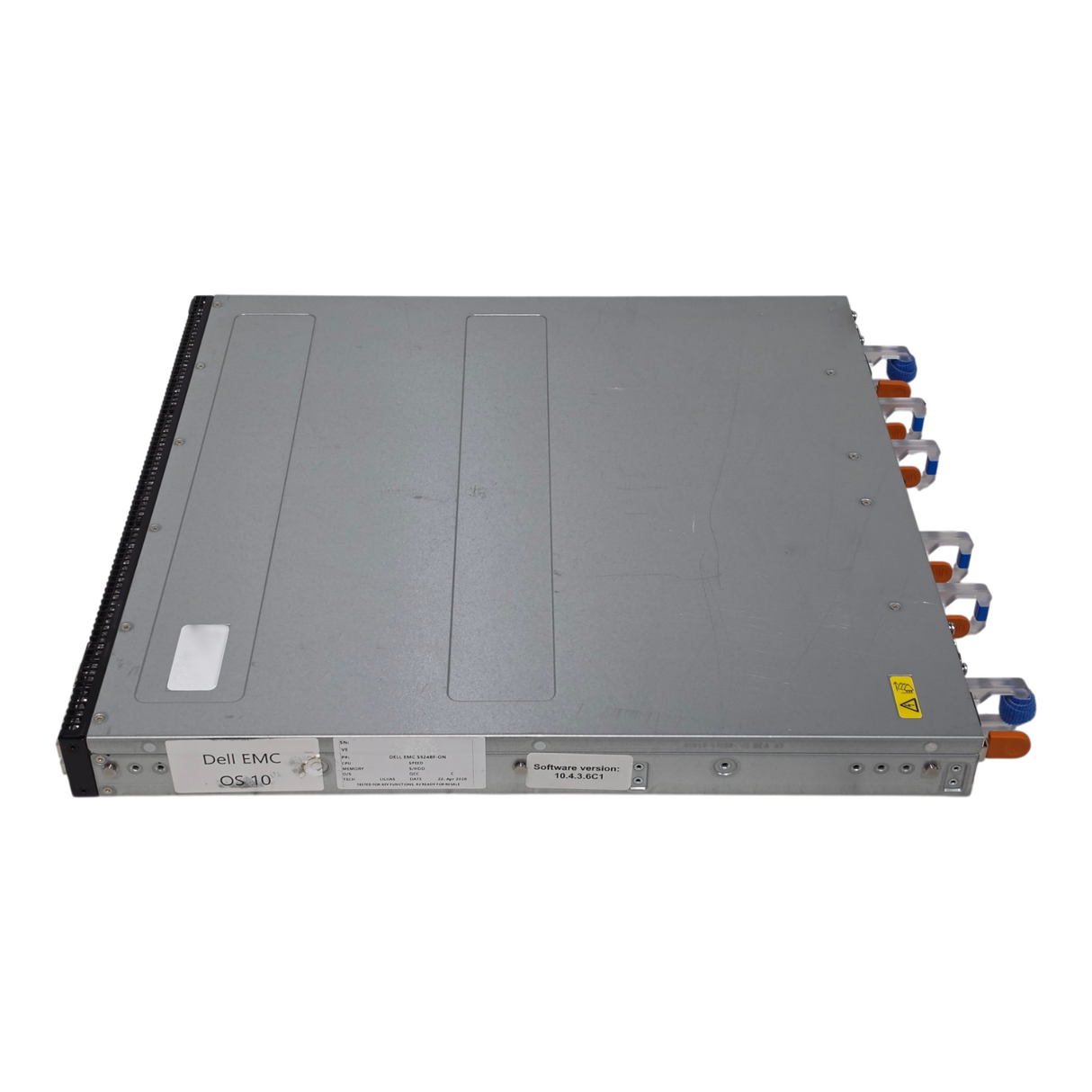 Dell PowerSwitch S5248F-ON 48x 25G SFP28 2x 100G QSFP28-DD 4x 100G QSFP28 OS10
