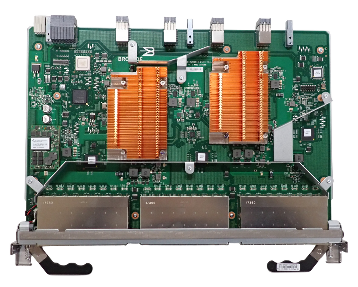 Brocade FC32-48 48x 32Gb FC SFP+ Port Blade XBR-X6-0148 For X6 X7 Directors