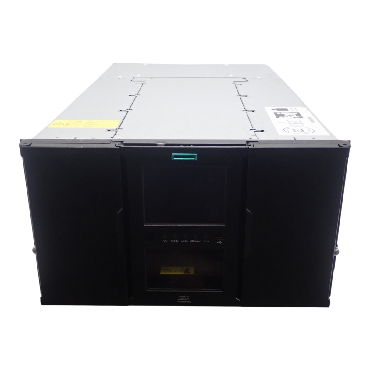HPE Storage MSL6480 80xTape Slots 6xHH LTO 7/8/9 Drive Slots QU625A Tape Library