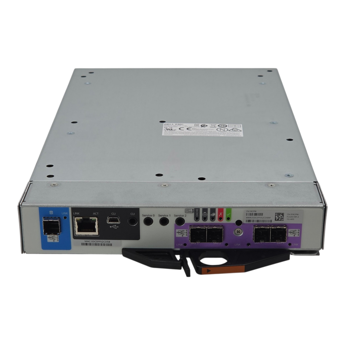 Dell FXGPW PowerVault ME4012 ME4024 ME4084 12G SAS 8GB Cache Storage Controller