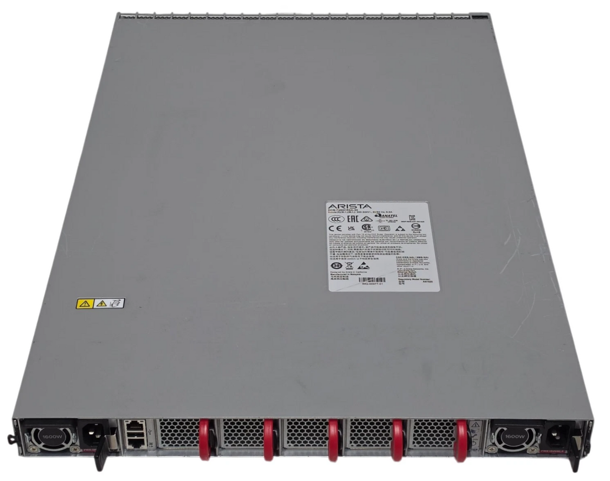 Arista DCS-7280CR2A-30 30x 100Gb QSFP28 Ports 5x Fan 2x PSU EOS 4.33.3 1F F2B