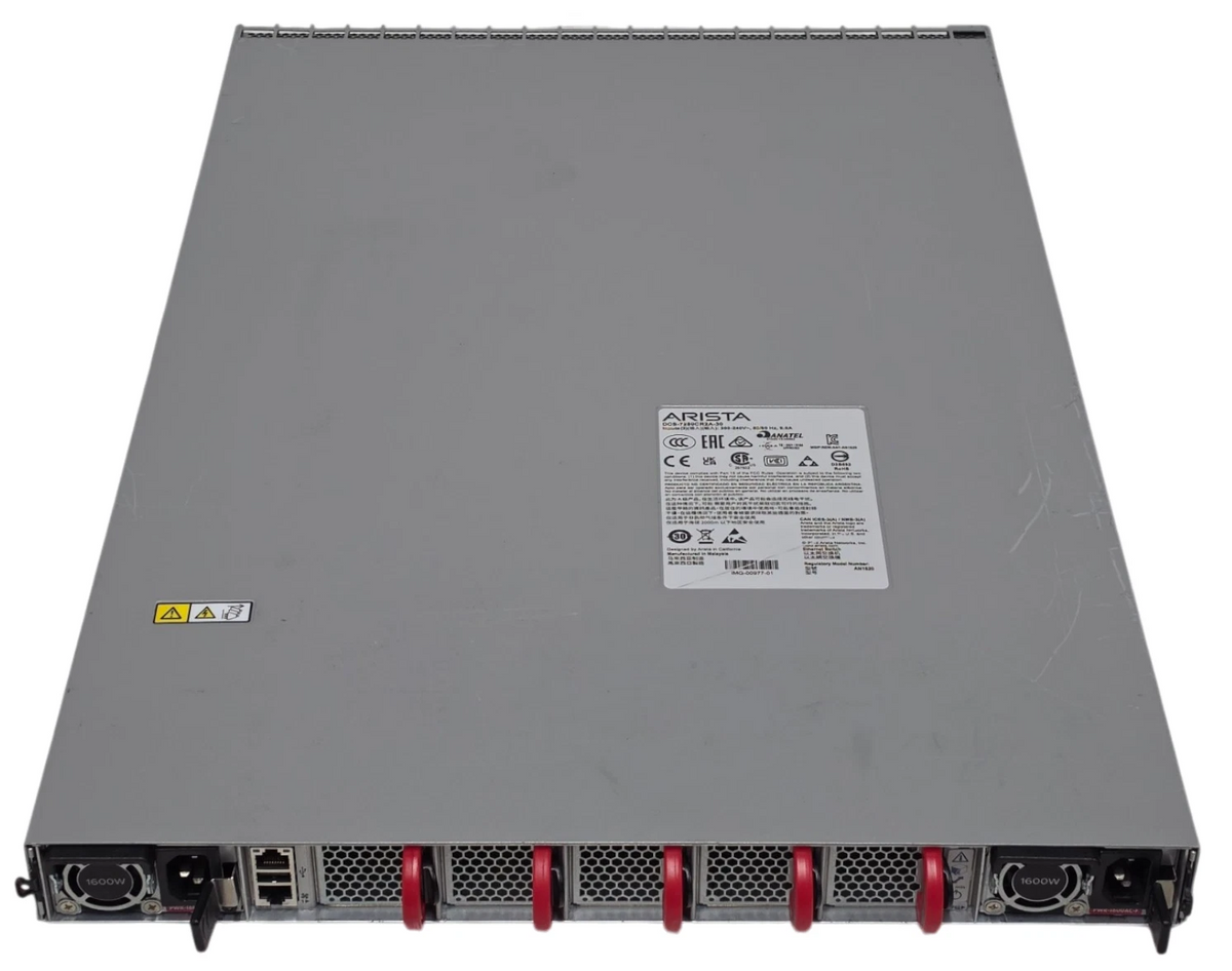 Arista DCS-7280CR2A-30 30x 100Gb QSFP28 Ports 5x Fan 2x PSU EOS 4.33.3 1F F2B