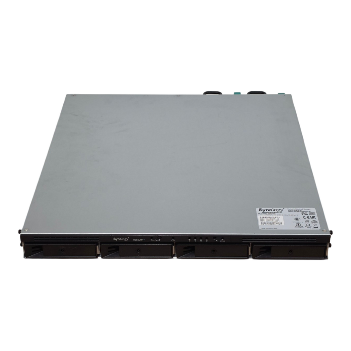 NEW Synology RS820RP+ RackStation 4x 3.5" LFF 2x PSU 1U Network Attached Storage