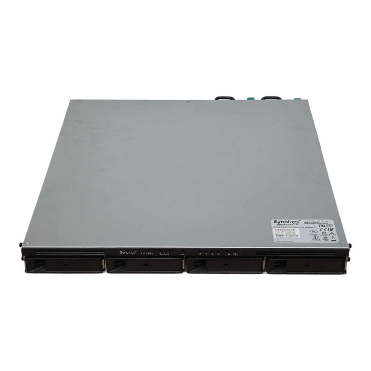 NEW Synology RS820RP+ RackStation 4x 3.5" LFF 2x PSU 1U Network Attached Storage
