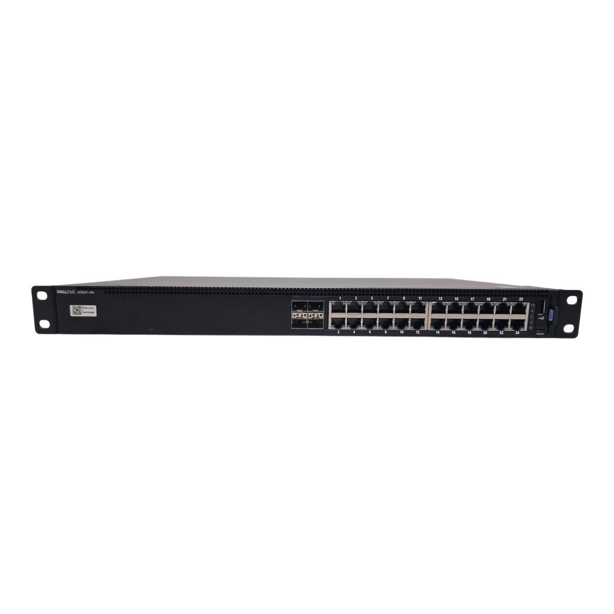 Dell Networking N1124T-ON 24x 1GbE RJ-45 4x 1/10G SFP+ Gigabit Switch OS6
