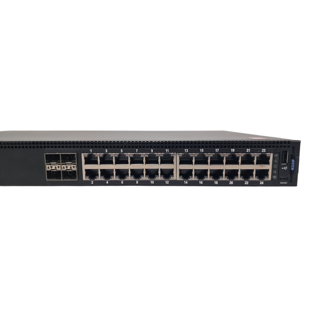 Dell Networking N1124T-ON 24x 1GbE RJ-45 4x 1/10G SFP+ Gigabit Switch OS6