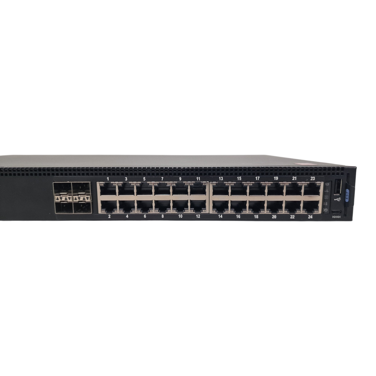 Dell Networking N1124T-ON 24x 1GbE RJ-45 4x 1/10G SFP+ Gigabit Switch OS6