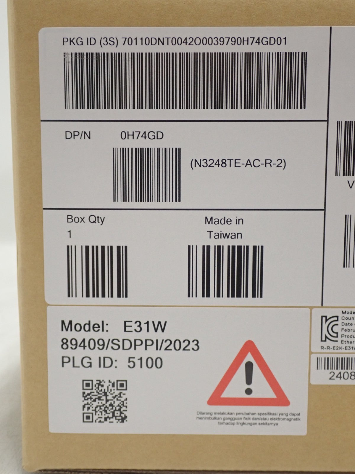 NEW Dell EMC PowerSwitch N3248TE-ON 48x 1GbE RJ45 4x SFP+ 2x QSFP28 Switch