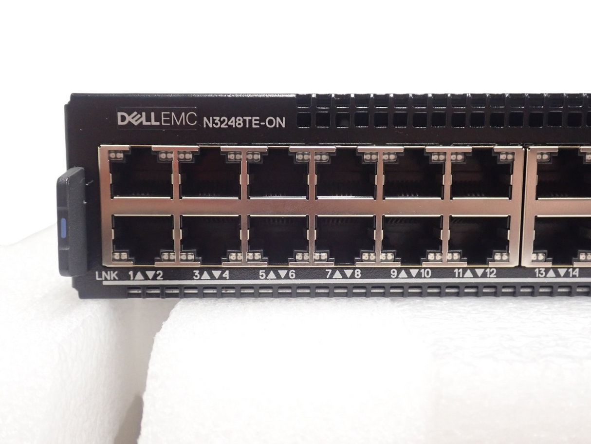 NEW Dell EMC PowerSwitch N3248TE-ON 48x 1GbE RJ45 4x SFP+ 2x QSFP28 Switch