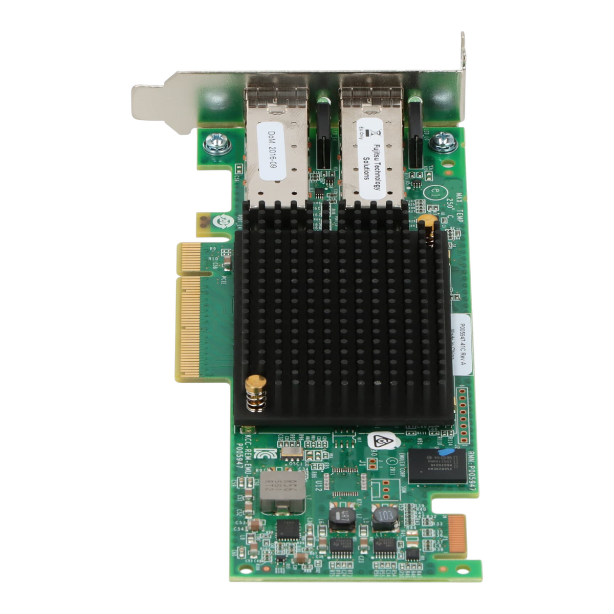 Fujitsu Emulex LightPulse LPe16002 LP HH 16G SFP+ Dual Port FC Host A3C40157682