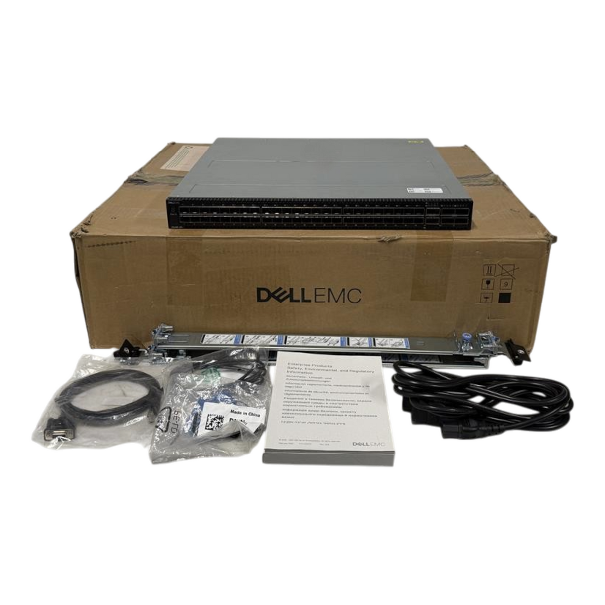 Dell PowerSwitch S5248F-ON 48x25G SFP 4x100G QSFP28 +2x QSFP28-DD OS10 RA Switch