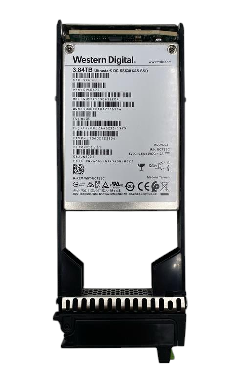 Fujitsu Western Digital 3.84TB 12G SAS RI 2.5" SFF SSD with Caddy CA08226-E656