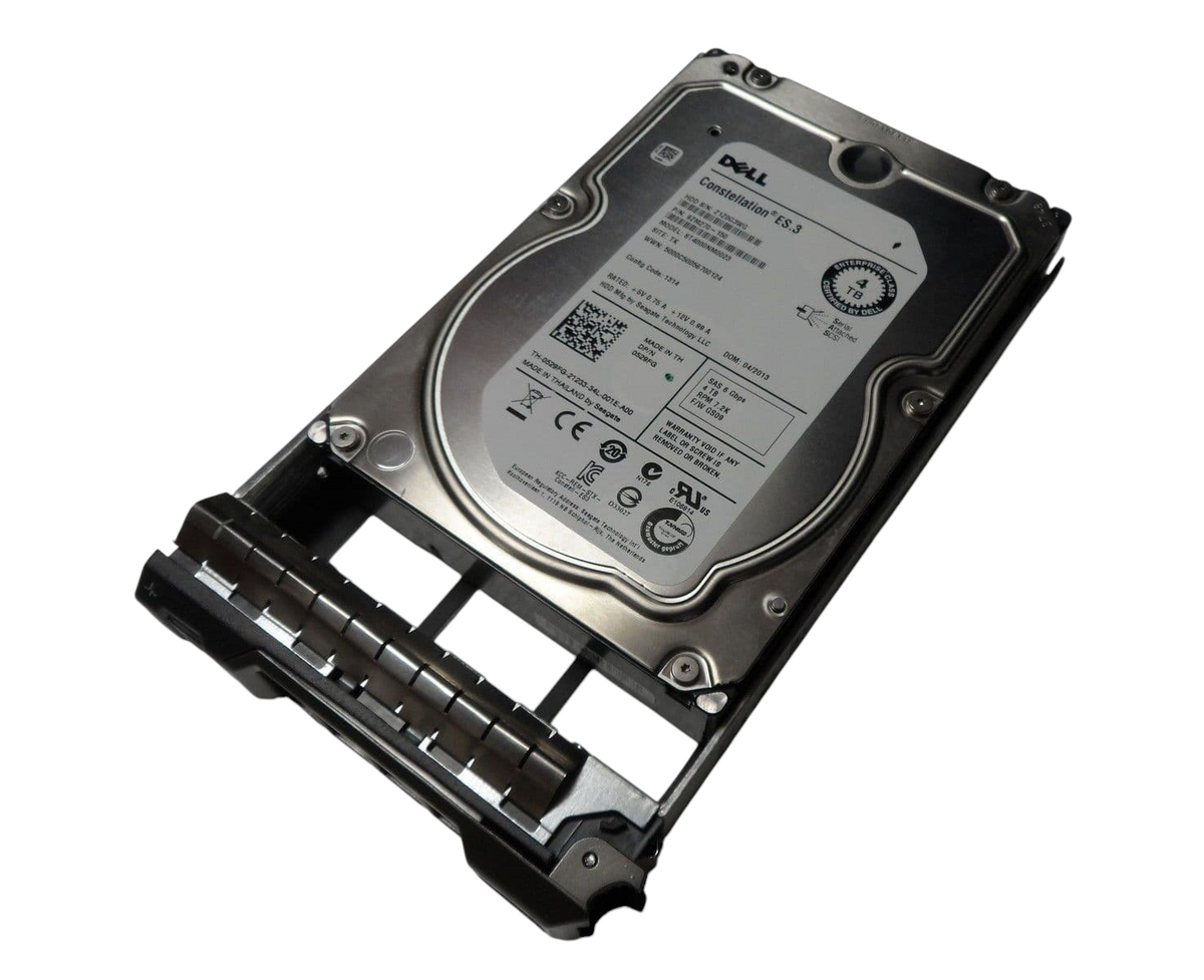 Dell 4TB 7.2K SAS 6G 512n 3.5" HDD + 12th/13th Gen Caddy 529FG ST4000NM0023
