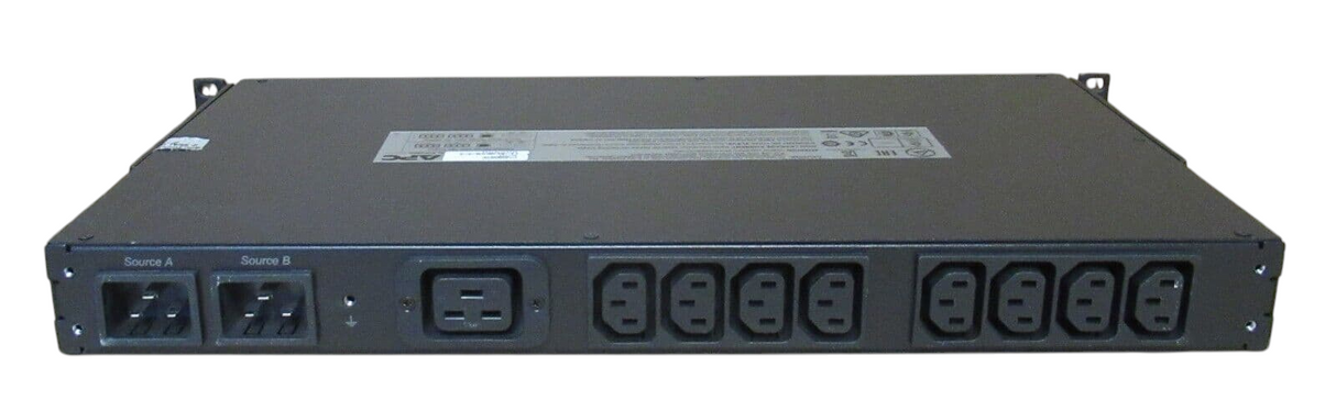 APC AP7723 Rack ATS Automatic Transfer Switch 2x C20 IN 8x C13 + 1x C19 Out 230V
