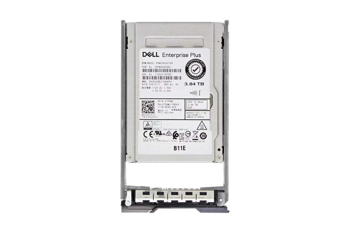 Dell Compellent 3.84TB SAS 12G Read Intensive Enterprise Plus 2.5" SSD TP4W3
