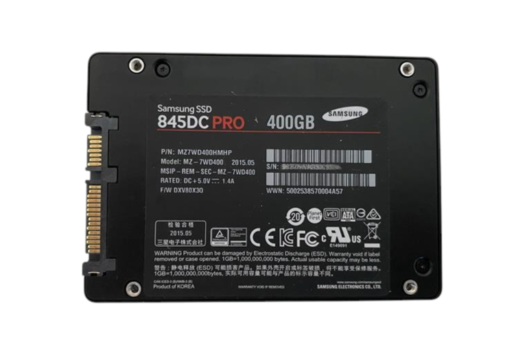 Samsung 845DC PRO 400GB 6G SATA MLC 2.5" Solid State Drive SSD MZ7WD400HMHP