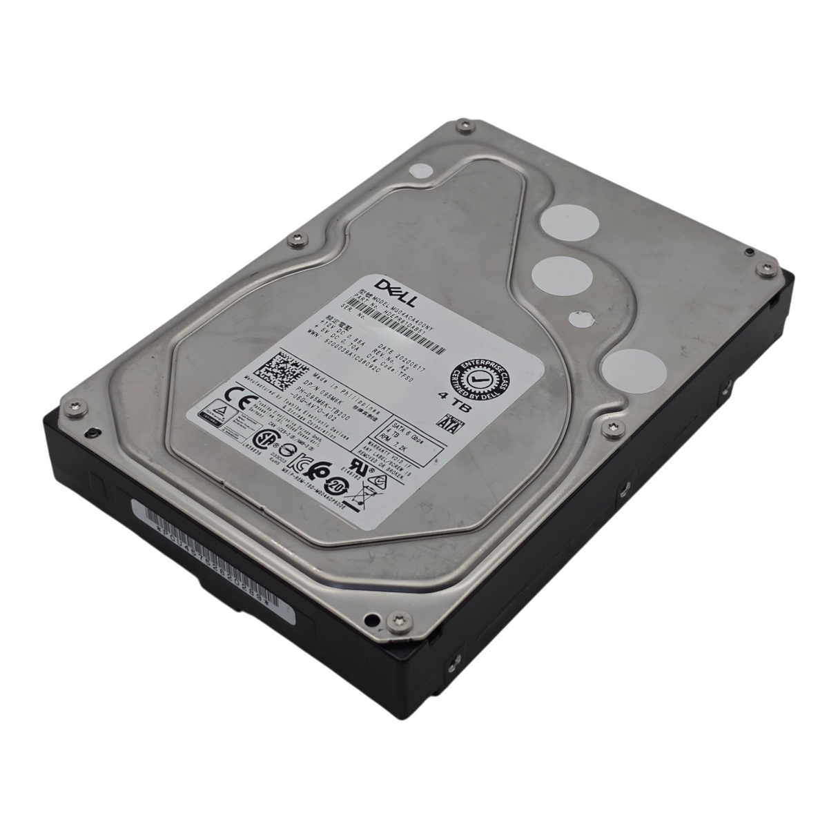 Dell 95M6K 4TB 7.2K SATA 6G 3.5" 128MB LFF HDD Hard Drive MG04ACA400NY 095M6K