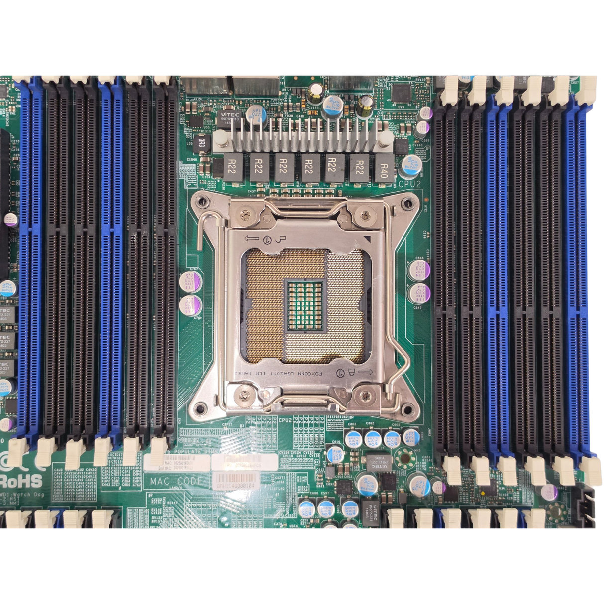 Supermicro X9DRI-LN4F+ Revision V1.10 Motherboard LGA2011 C602 DDR3 SATA PCI