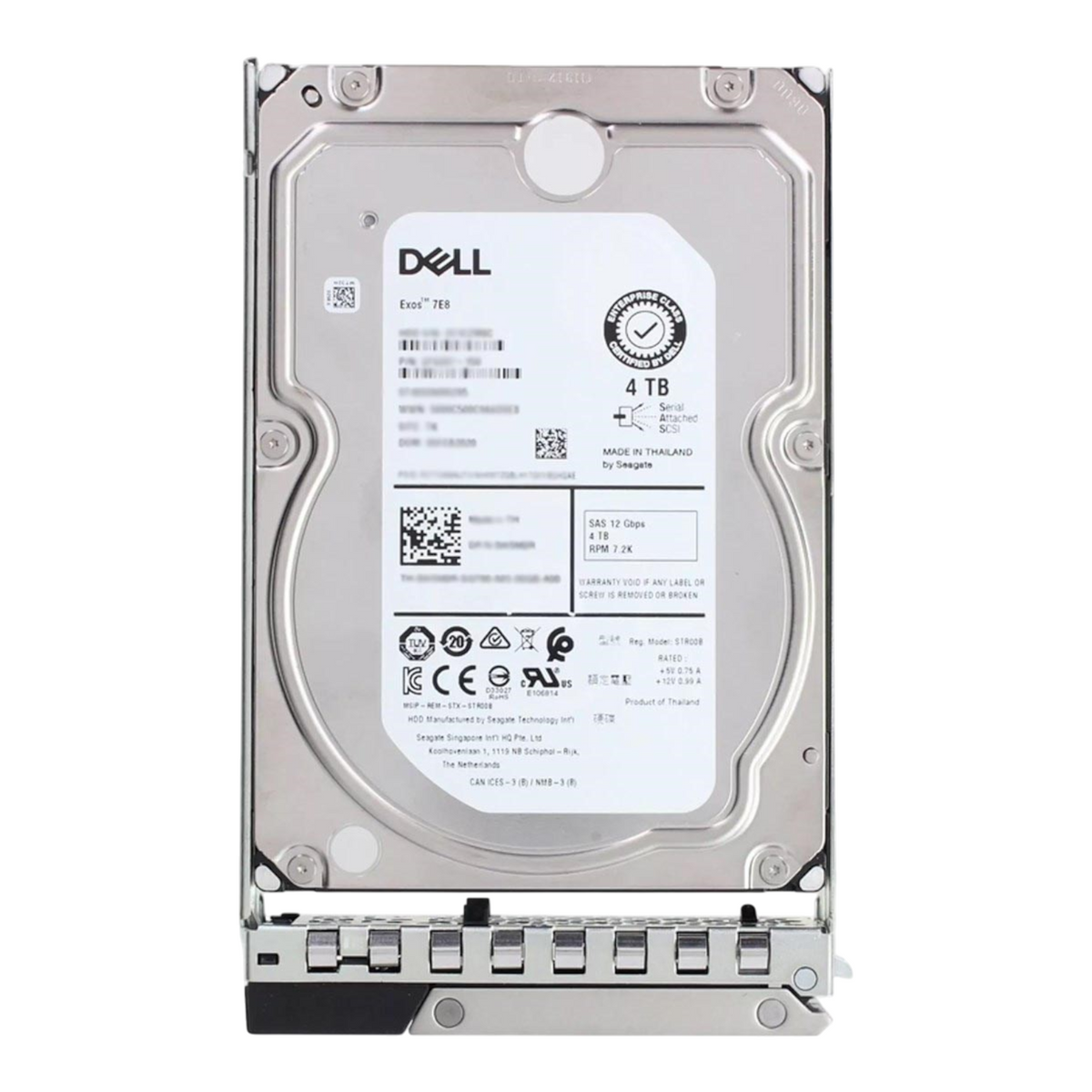 New Dell 4TB 7.2K SAS 12G Enterprise 3.5" HDD Hard drive 9VN79 HUS726T4TALS200