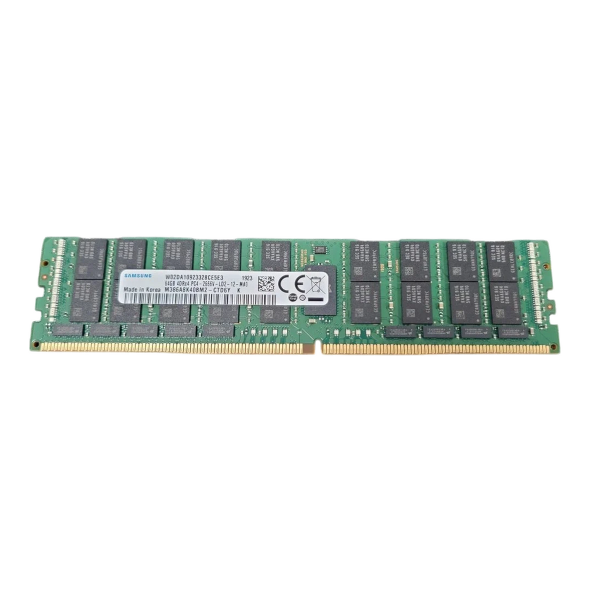 New Samsung 64GB 4DRx4 PC4-2666V DDR4-21300 ECC LRDIMM M386A8K40BM2-CTD6Y