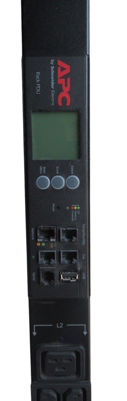 APC AP8881 Rack ZeroU Metered 3PH PDU 16A 230V 36xC13 6xC19 Power Distribution