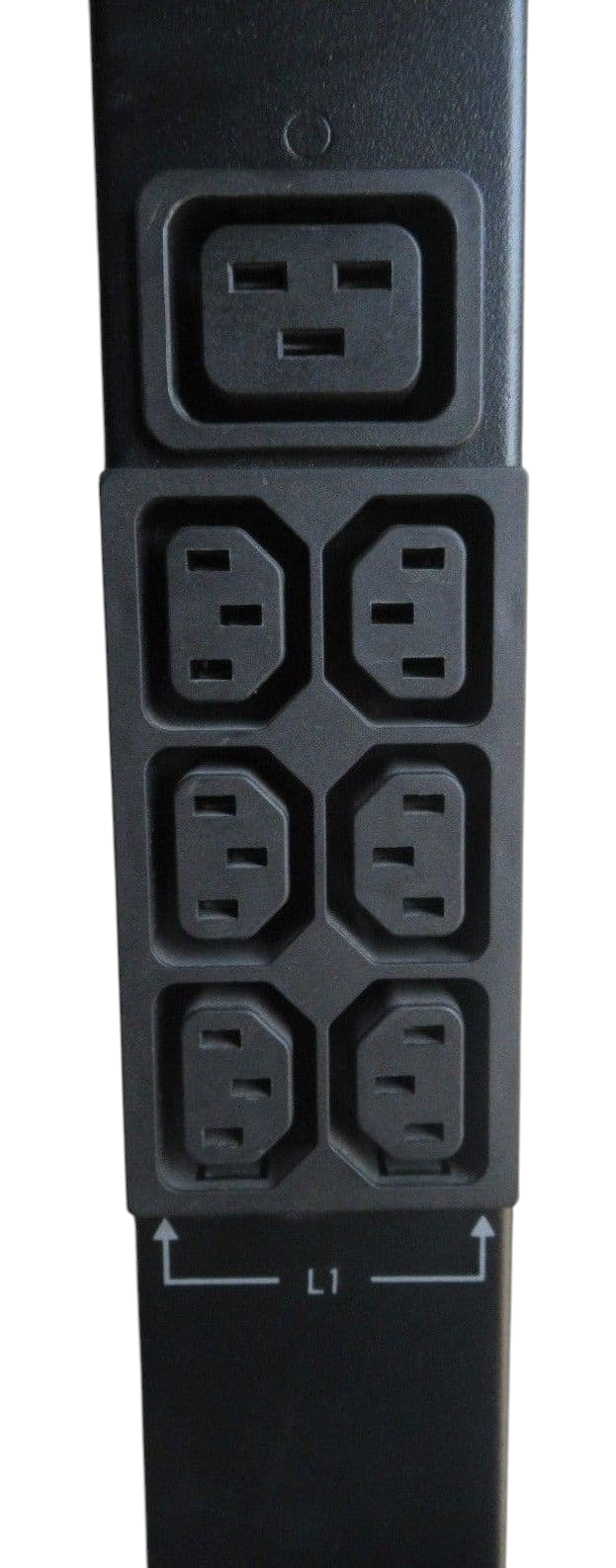 APC AP8881 Rack ZeroU Metered 3PH PDU 16A 230V 36xC13 6xC19 Power Distribution