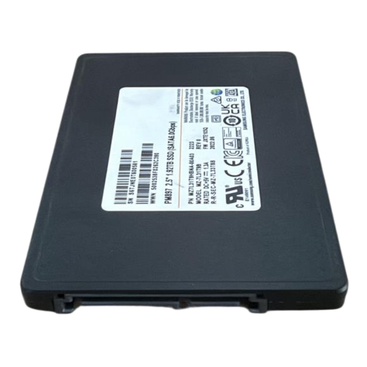 Samsung PM897 1.92TB SATA 6G 2.5" TLC Read Intensive SSD MZ7L31T9HBNA-00A03