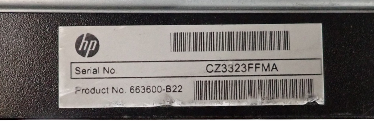 HP ProLiant SL4540 Gen8 Blade/Server 2x Node Enclosure + 2x CTO Blade 663600-B22