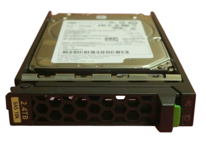 Fujitsu 2.4TB 10K 12G 512e SAS 2.5" SFF HDD Hard Drive S26361-F5543-L124 + Caddy